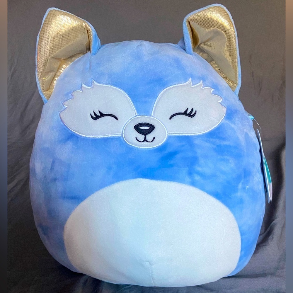 Squishmallow Melani The  Blue Fox 12” Squishmallow